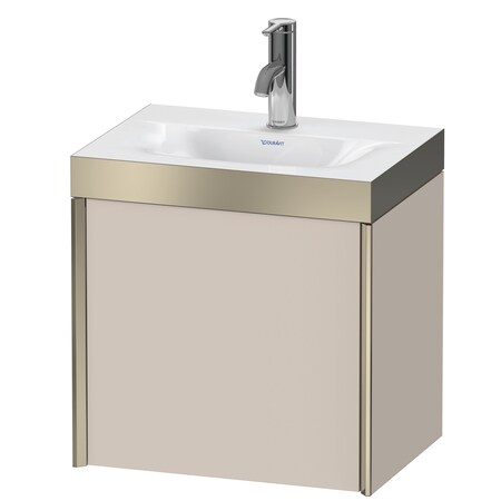 Xviu C-Bonded Wall-Mounted Vanity Taupe Matte